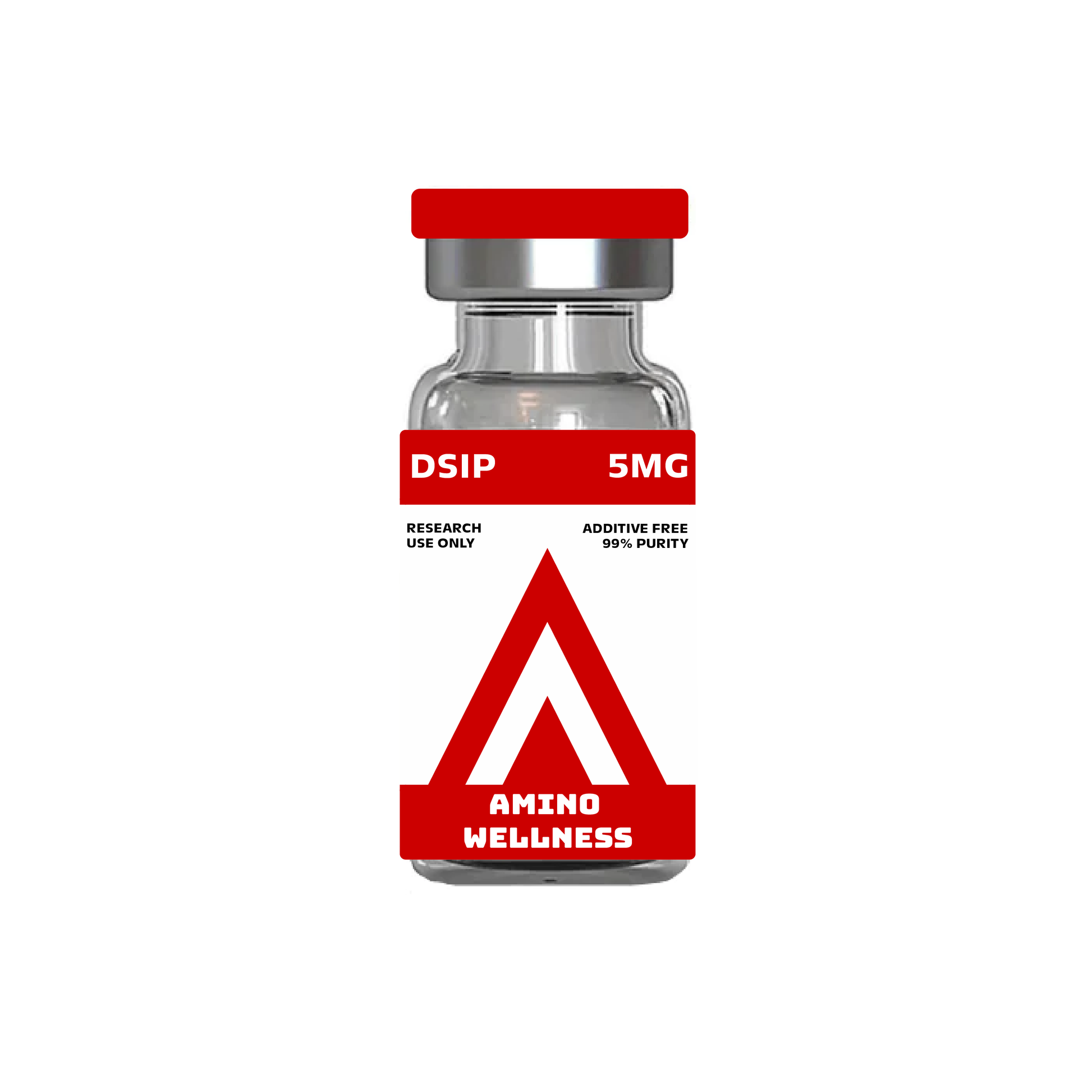 amino wellness DSIP peptide 5mg, front vial